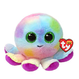 TY Beanie Bubbles Rainbow Octopus - Funky Gifts NZ