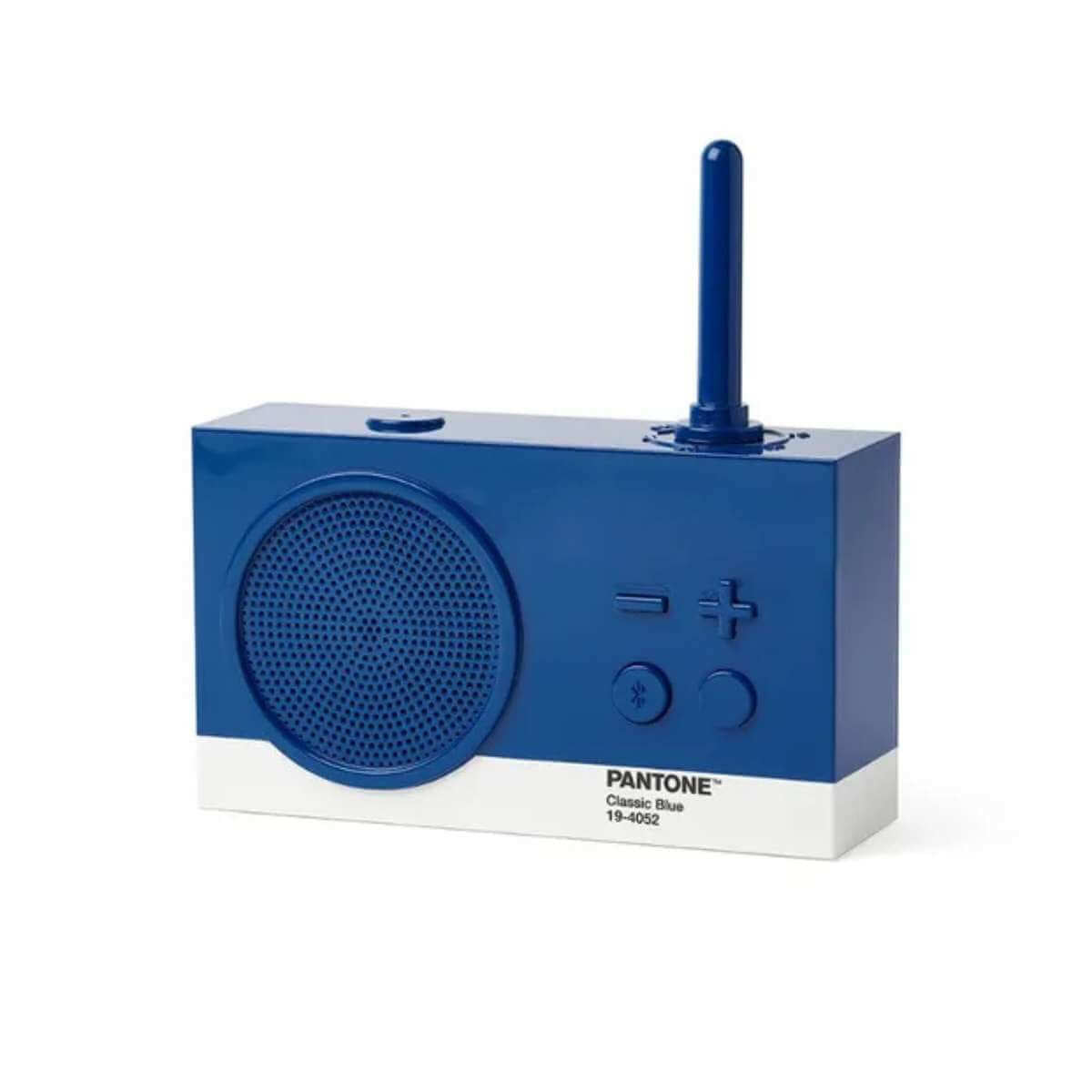 Lexon x Pantone Tykho 3 Bluetooth Radio - Blue - Funky Gifts NZ