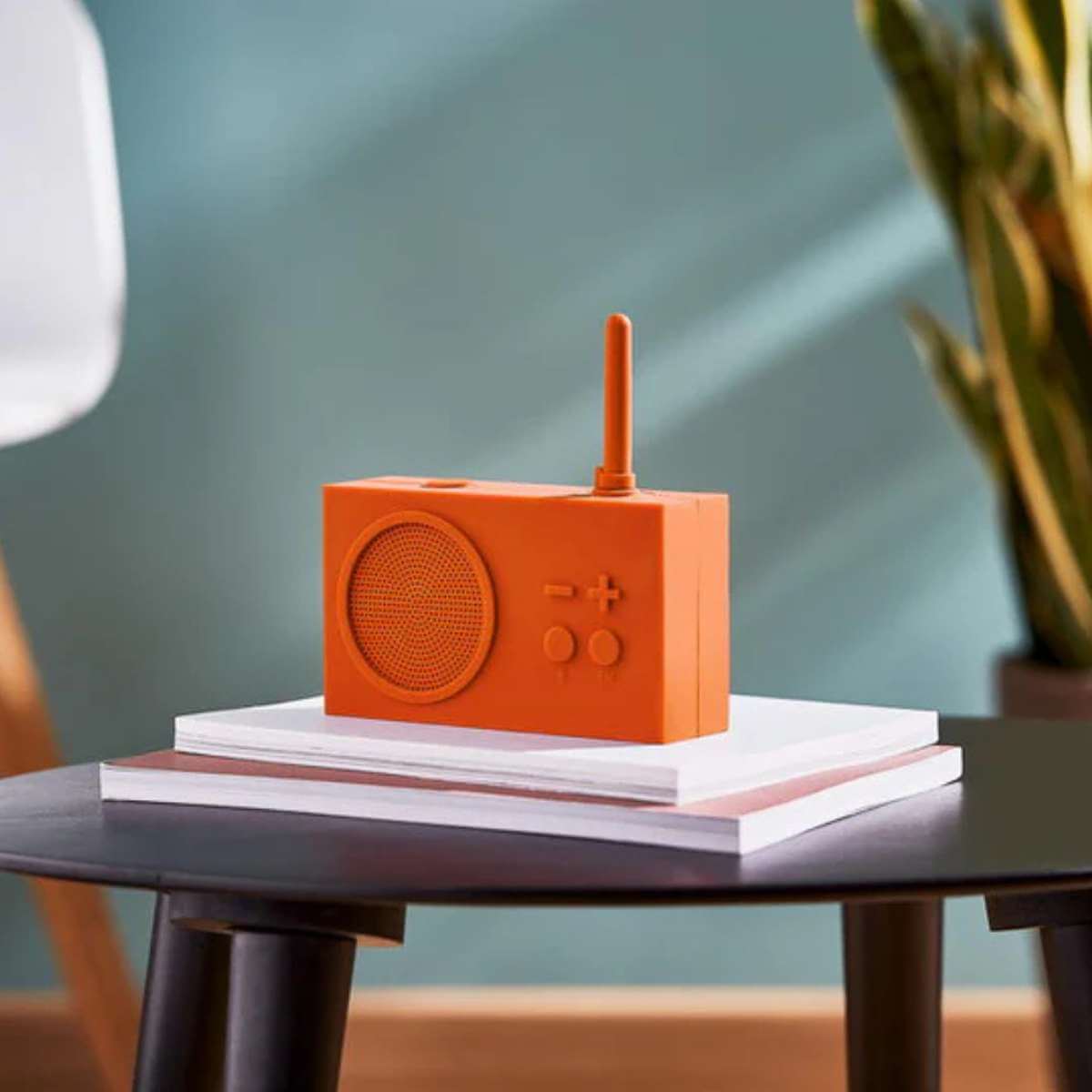 Lexon Tykho 3 Bluetooth Radio - Orange - Funky Gifts NZ