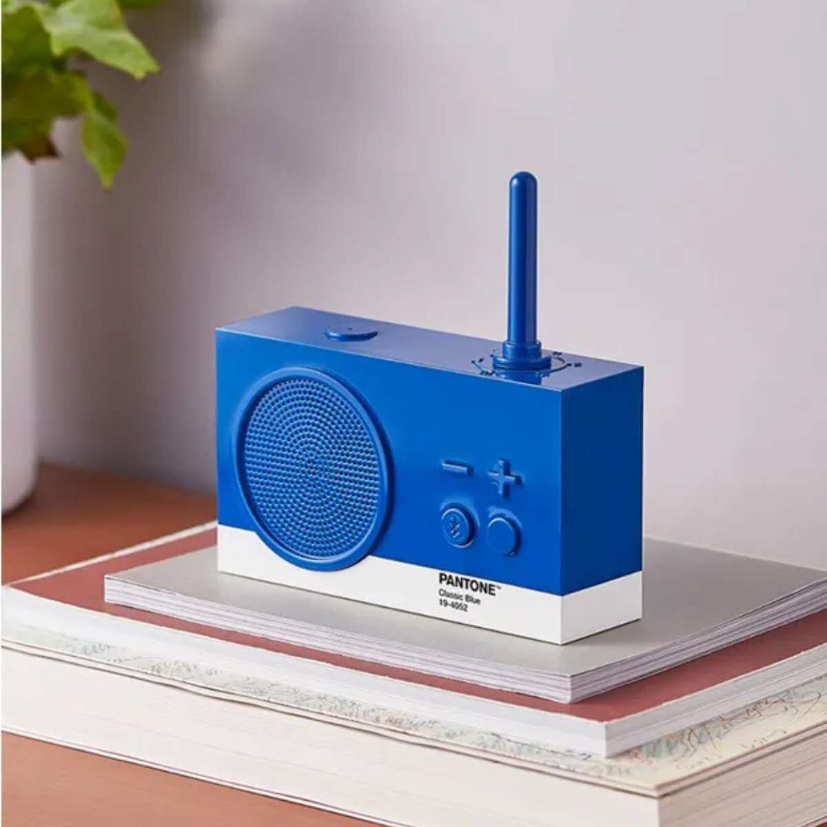 Lexon x Pantone Tykho 3 Bluetooth Radio - Blue - Funky Gifts NZ