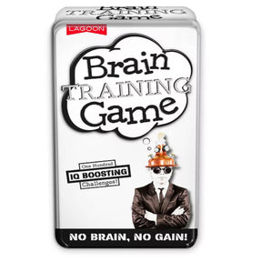 Brain Training Game Tin - Funky Gifts NZ