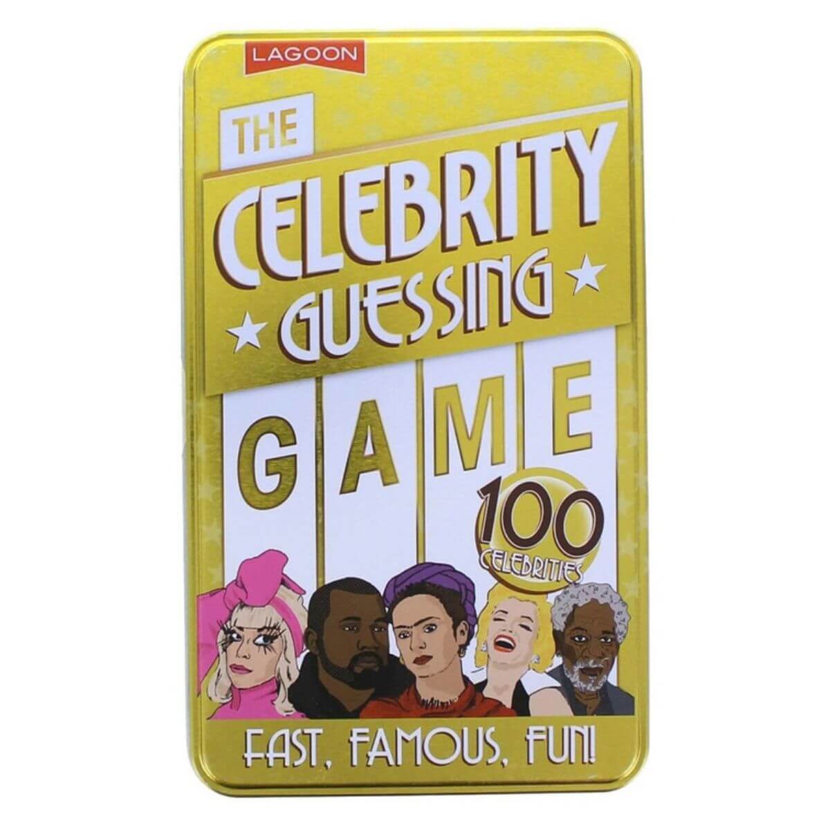 The Celebrity Guessing Game Tin - Funky Gifts NZ