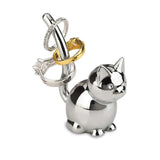 Umbra Zoola Ring Holder - Chrome Cat - Funky Gifts NZ