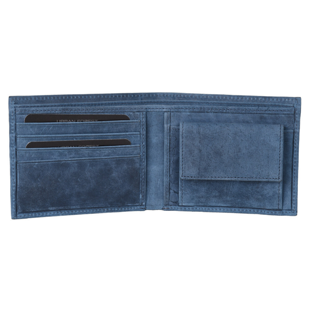 Urban Forest Logan Wallet - Blue - Funky Gifts NZ