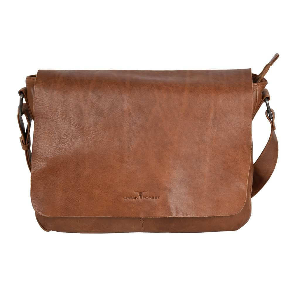 Urban Forest Eastwood Satchel Bag - Riley Cognac - Funky Gifts NZ