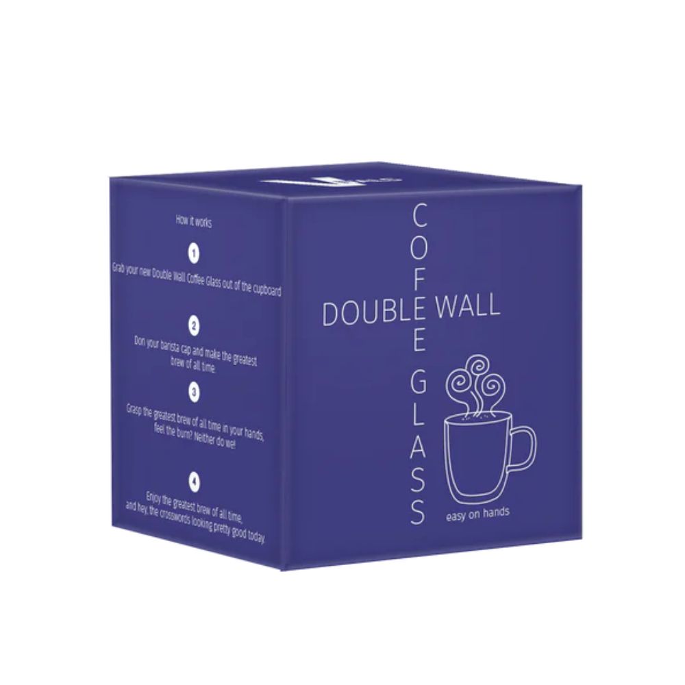 Vitals Double Wall Coffee Mug - Funky Gifts NZ