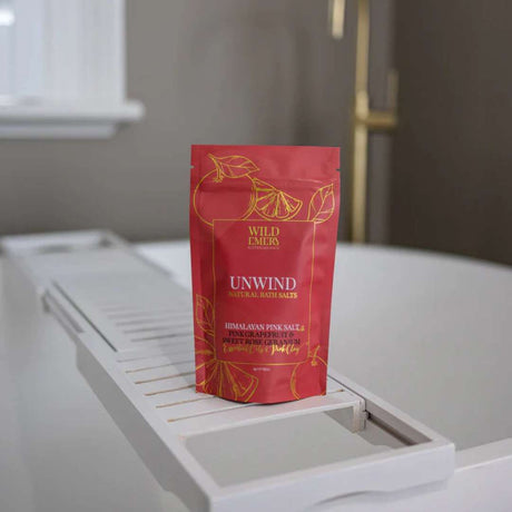 Unwind Bath Salts 70g - Funky Gifts NZ
