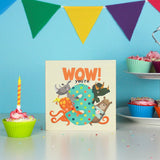 Birthday Book - WOW! You're 3 - Funky Gifts NZ