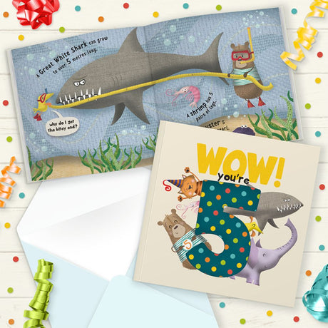 Birthday Book - WOW! You're 5 - Funky Gifts NZ