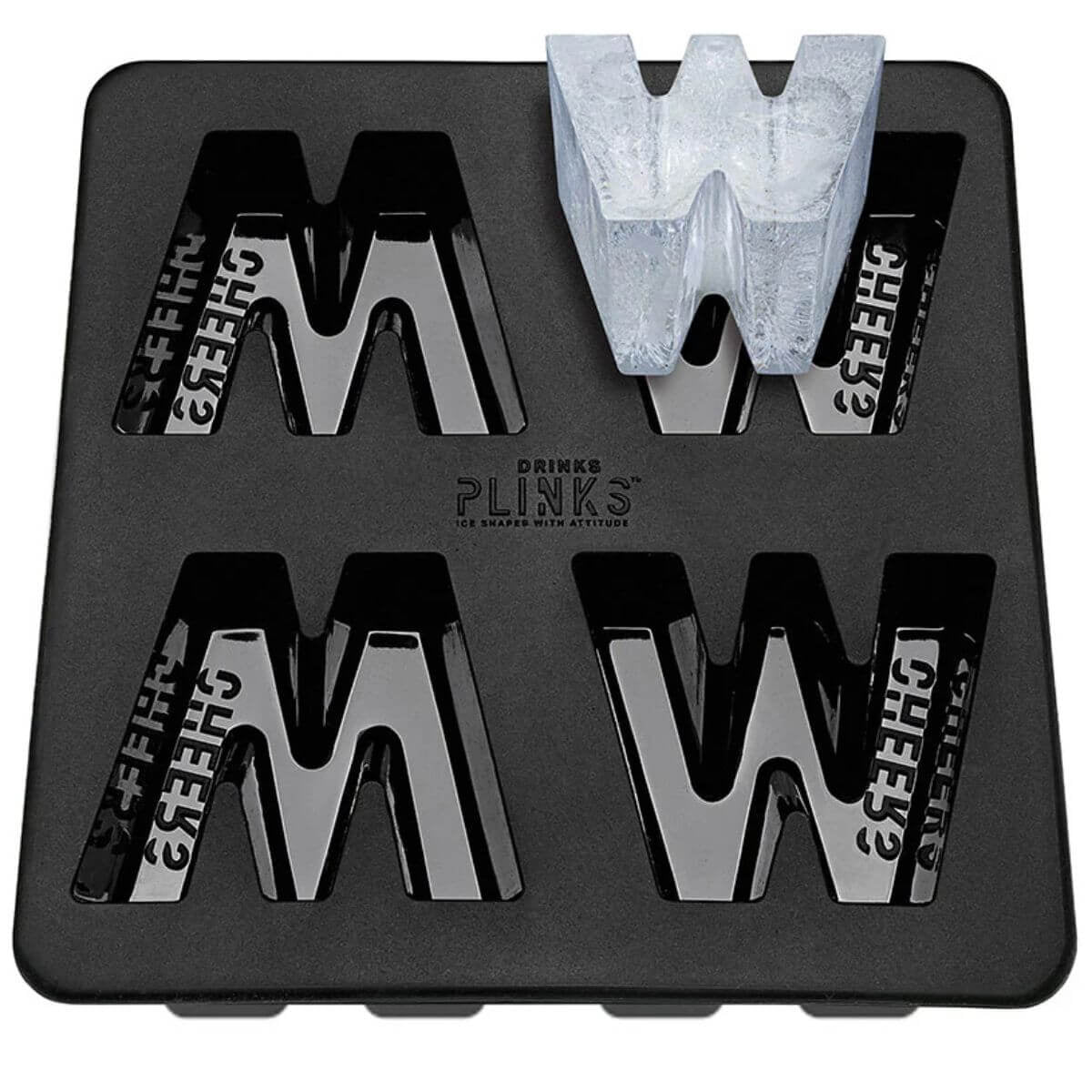 Ice Cube Tray - W for Whisky Drinkers - Funky Gifts NZ