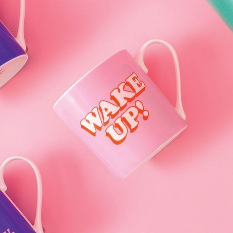 Wake Up Ceramic Mug - Funky Gifts NZ