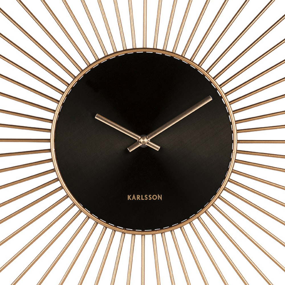 Karlsson Wall Clock Peony Extreme - Funky Gifts NZ