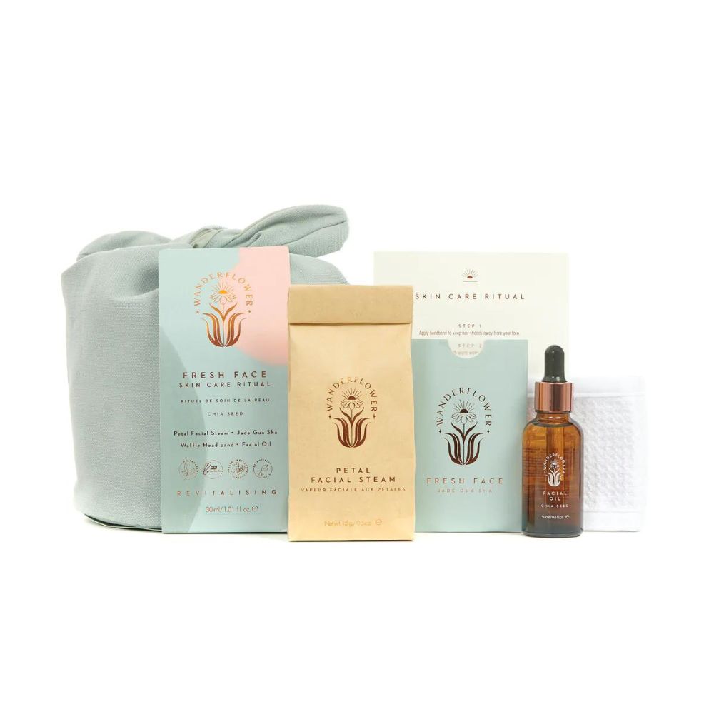 Wanderflower Fresh Face Set - Funky Gifts NZ