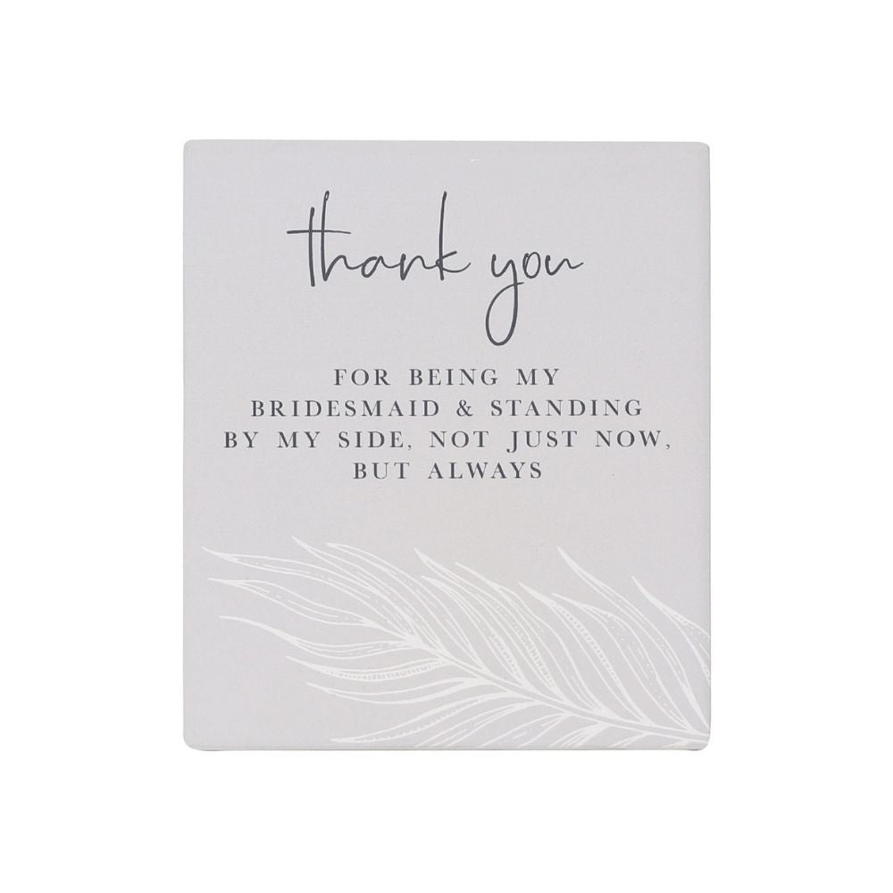 Wedding Verse - Thank You My Bridesmaid - Funky Gifts NZ