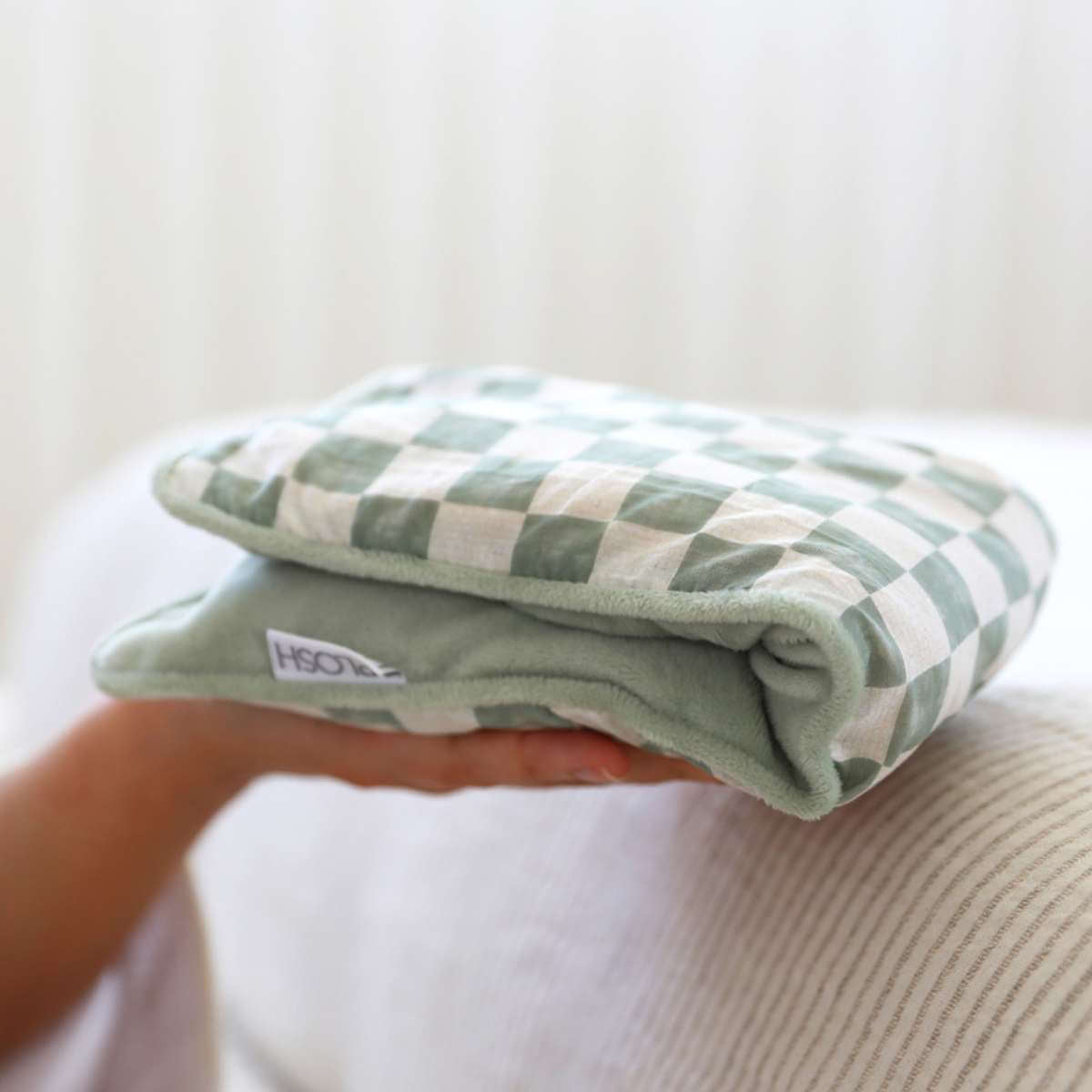 Wellness Heat Pillow - Love, Vera Checkers - Funky Gifts NZ