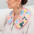 Wellness Neck Heat Pillow - Floral - Funky Gifts NZ
