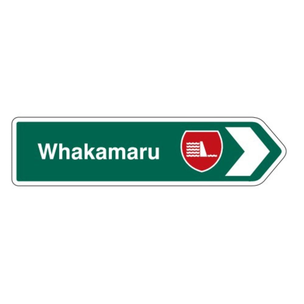 NZ Road Sign Magnet - Whakamaru - Funky Gifts NZ