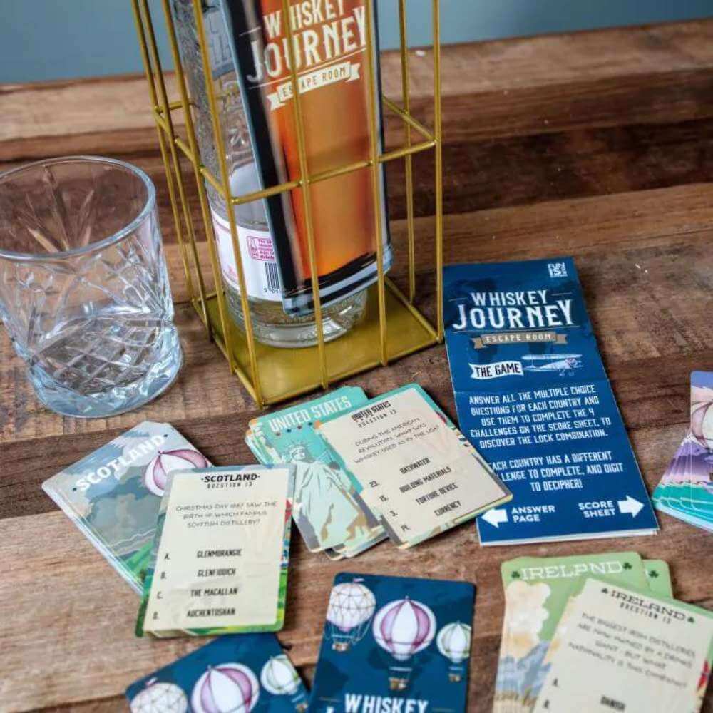 Whiskey Journey Escape Room Game - Funky Gifts NZ