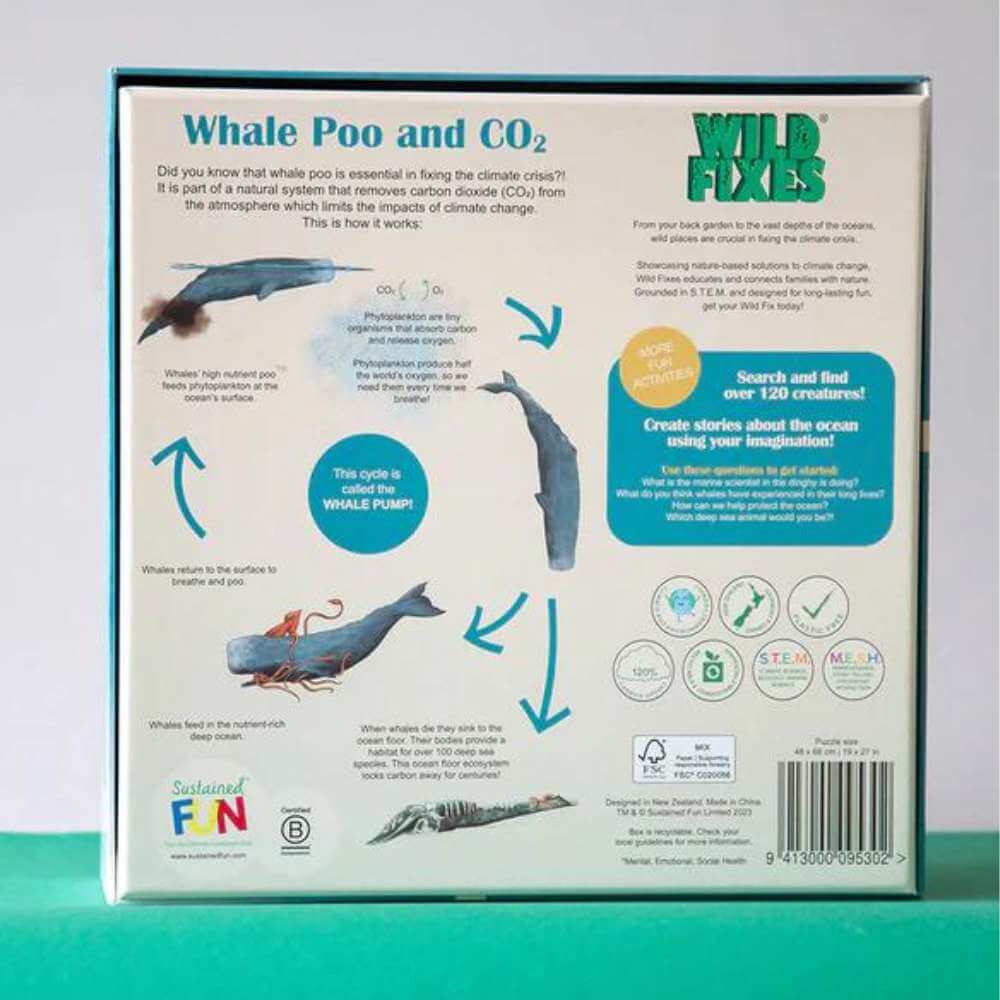 Whale Poo and CO₂ Puzzle - Funky Gifts NZ