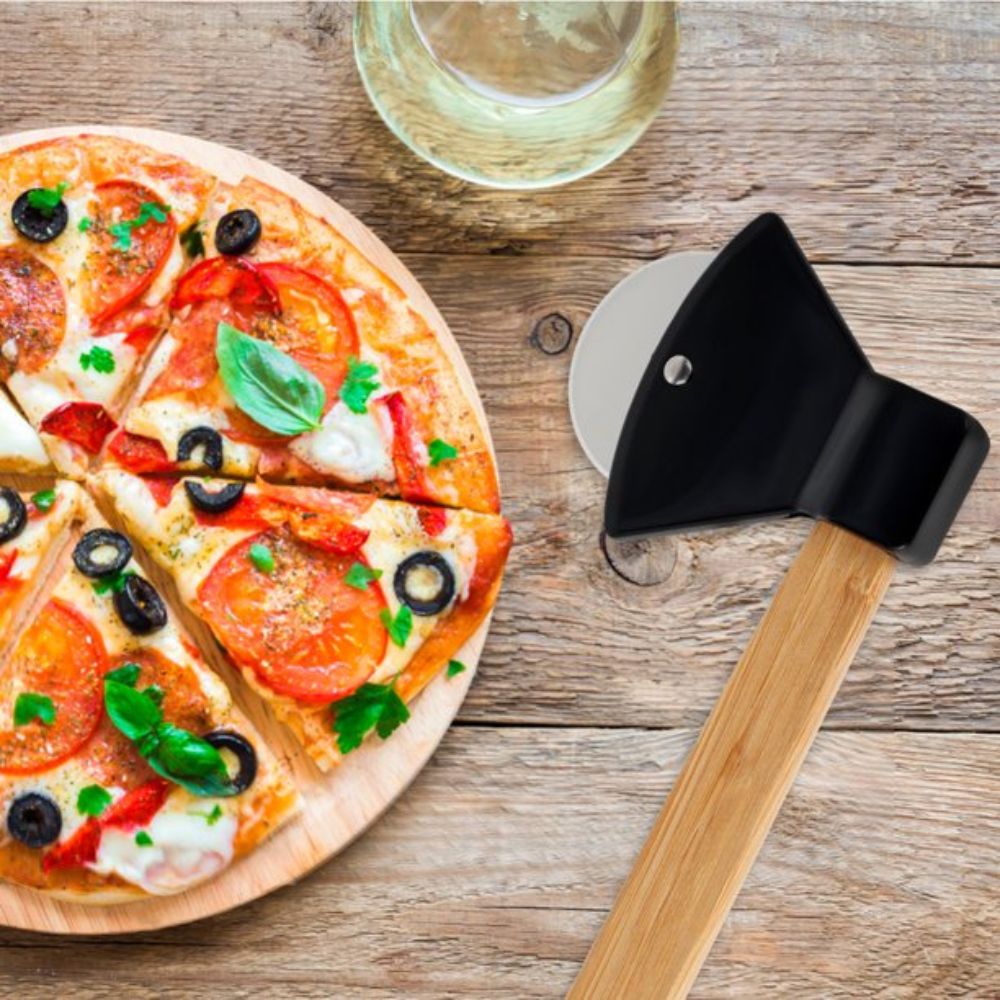 Wild & Free Axe Pizza Cutter - Funky Gifts NZ