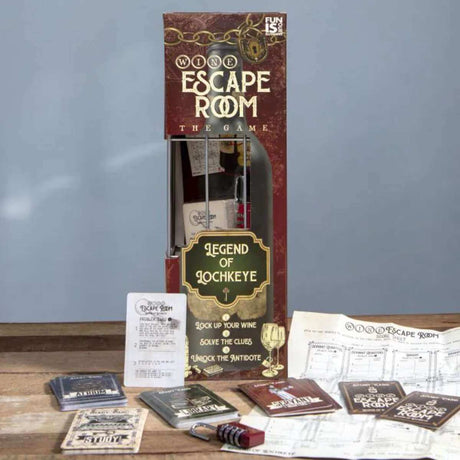 Wine Escape Room Game - Legend of Lochkeye - Funky Gifts NZ
