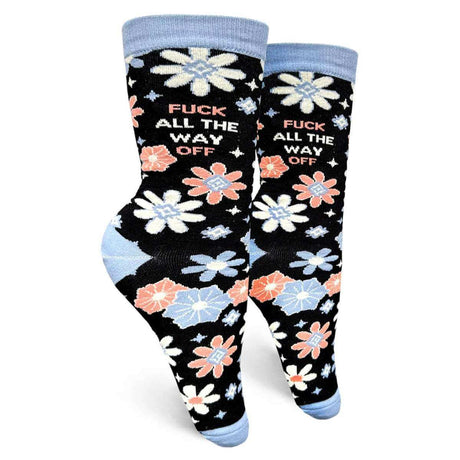 Fuck All The Way Off Women's Socks - Funky Gifts NZ