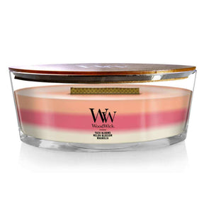 Ellipse WoodWick Scented Soy Candle - Blooming Orchard - Funky Gifts NZ