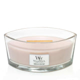 Ellipse WoodWick Scented Soy Candle - Vanilla & Sea Salt - Funky Gifts NZ