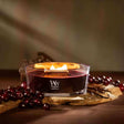 Ellipse WoodWick Scented Soy Candle - Phantom Cherry - Funky Gifts NZ