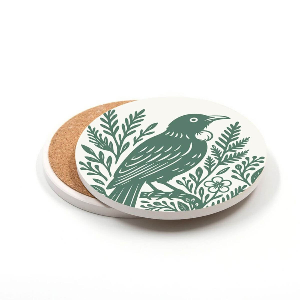 Woodcut_Ceramic_Coaster_Tui.jpg