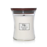 Medium WoodWick Scented Soy Candle - Solar Ylang - Funky Gifts NZ