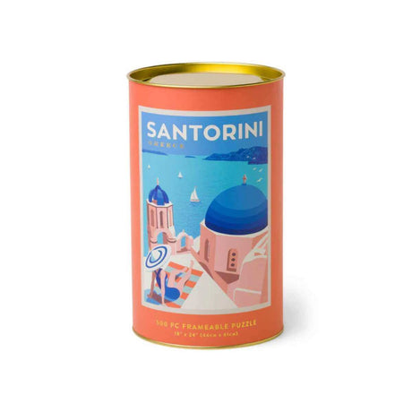 World Travel 500 Piece Jigsaw Puzzle - Santorini - Funky Gifts NZ