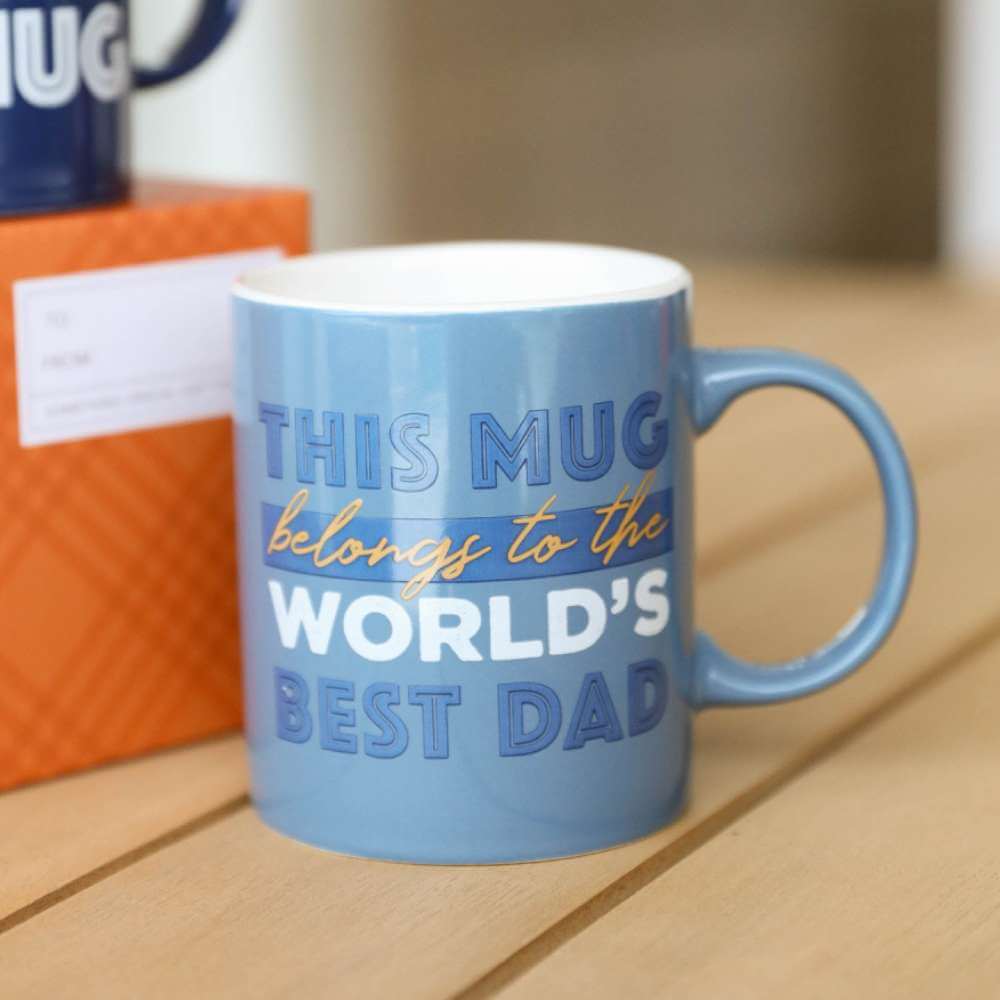 Worlds Best Dad Mug - Funky Gifts NZ