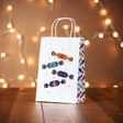 Xmas Crackers Bright on White Junior Gift Bag - Funky Gifts NZ