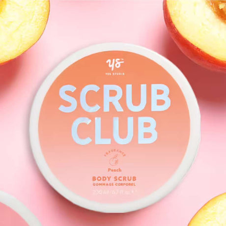 Yes Studio - Spa Bar Peach Body Scrub - Funky Gifts NZ