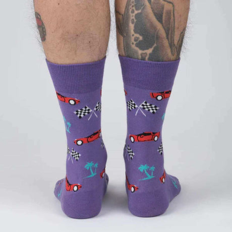 Sock It To Me Socks - Men's Crew - You Drive Me Crazy - Funky Gifts NZ