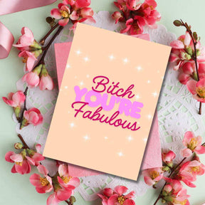 Greeting Card - You're Fabulous - Funky Gifts NZ