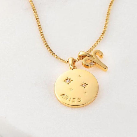 Zafino Zodiac Necklace Aries - Funky Gifts NZ