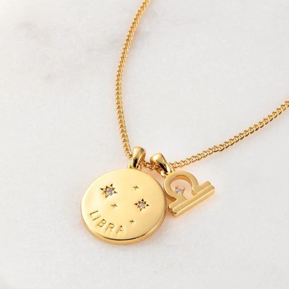 Zafino Zodiac Necklace Libra - Funky Gifts NZ