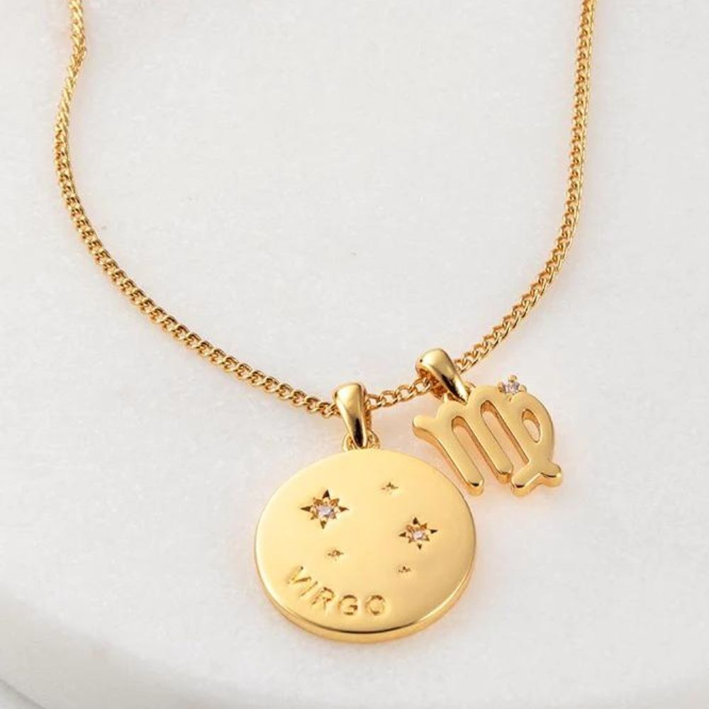 Zafino Zodiac Necklace Virgo - Funky Gifts NZ