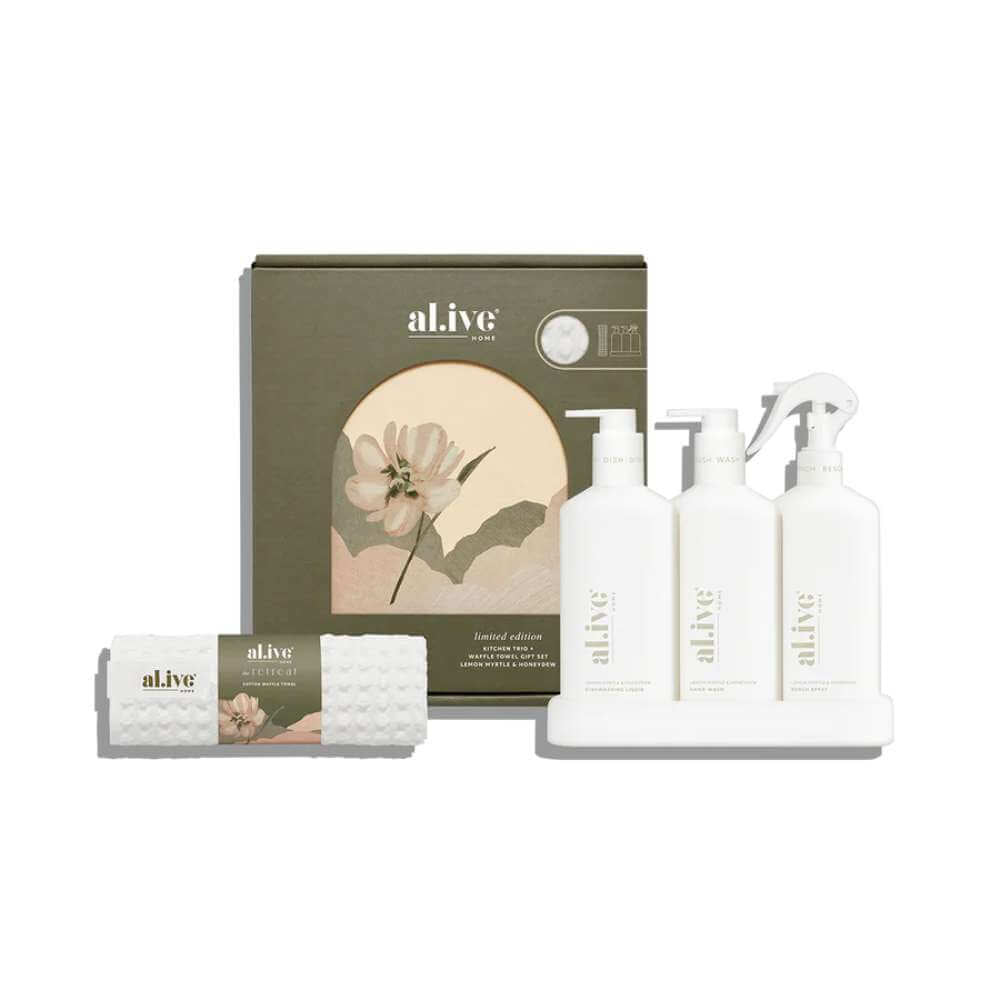 Al.ive Body Kitchen Trio & Towel Gift Set - Funky Gifts NZ