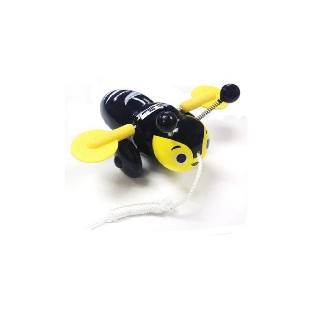 All Blacks Buzzy Bee Wooden Pull Along Toy - Limited Edition - Funky Gifts NZ