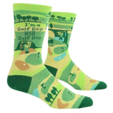 Men's Socks - I'm a Golf Guy - Blue Q - Funky Gifts NZ