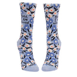 Women's Socks  - Bitch I am Relaxed - Blue Q - Funky Gifts NZ