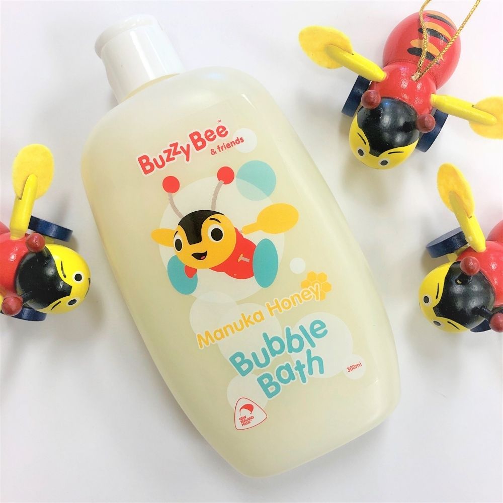 Buzzy Bee Manuka Honey Bubble Bath 300ml - Funky Gifts NZ