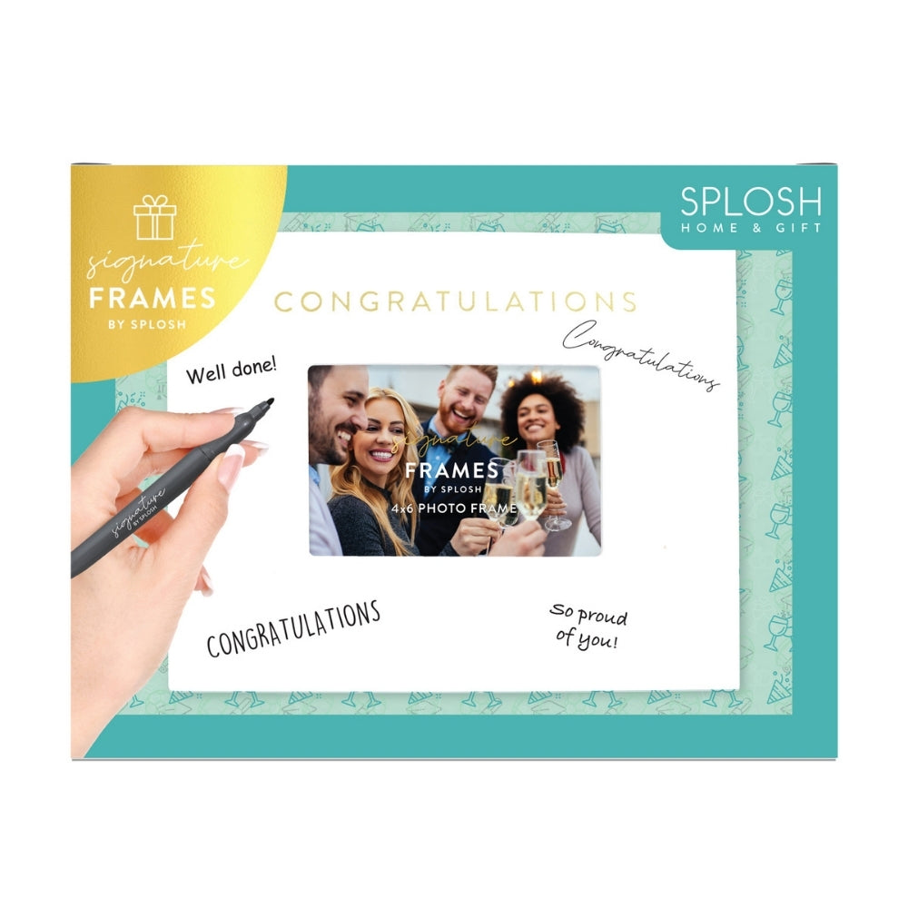 Signature Frame - Congratulations - Funky Gifts NZ