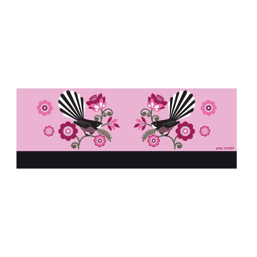 Cuppa Coffee Cup - Pink Fantail (12oz) - Funky Gifts NZ