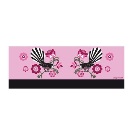 Cuppa Coffee Cup - Pink Fantail (12oz) - Funky Gifts NZ