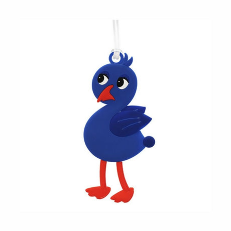 Luggage Bag Tag - Cute Pukeko - Funky Gifts NZ