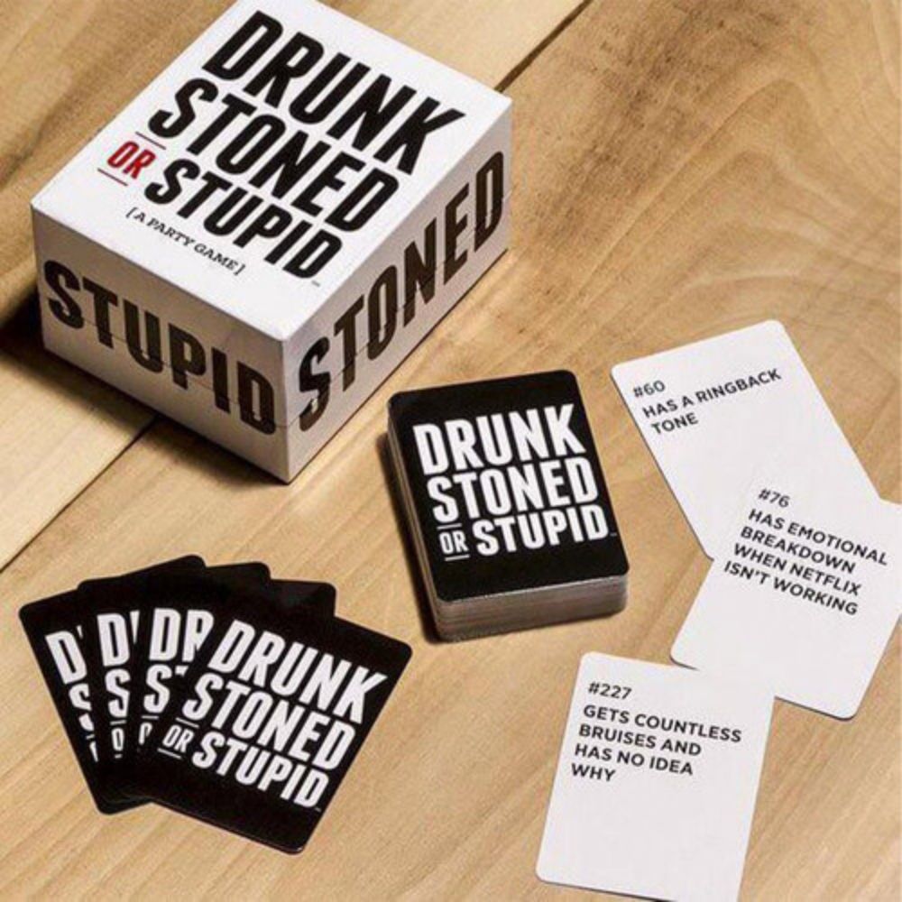 Drunk, Stoned and Stupid Party Game - Funky Gifts NZ